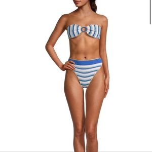 My Beachy Side Emily in Paris crochet blue bikini MEDIUM SOLD OUT ONLINE